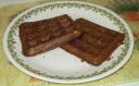 eggless dairy-free carrot ginger sage waffles, square
