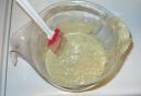 vegan green waffle batter from Mars