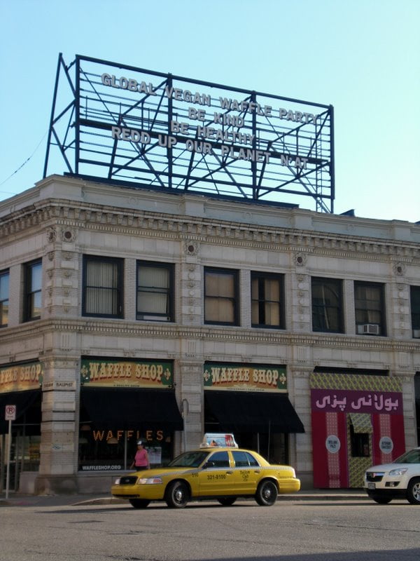 Global Vegan Waffle Party Billboard 3