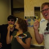 Tulsa, OK 2011 vegan waffle party