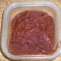 vegan chocolate cashew cheese waffle topping