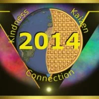 Global Vegan Waffle Party 2014 logo